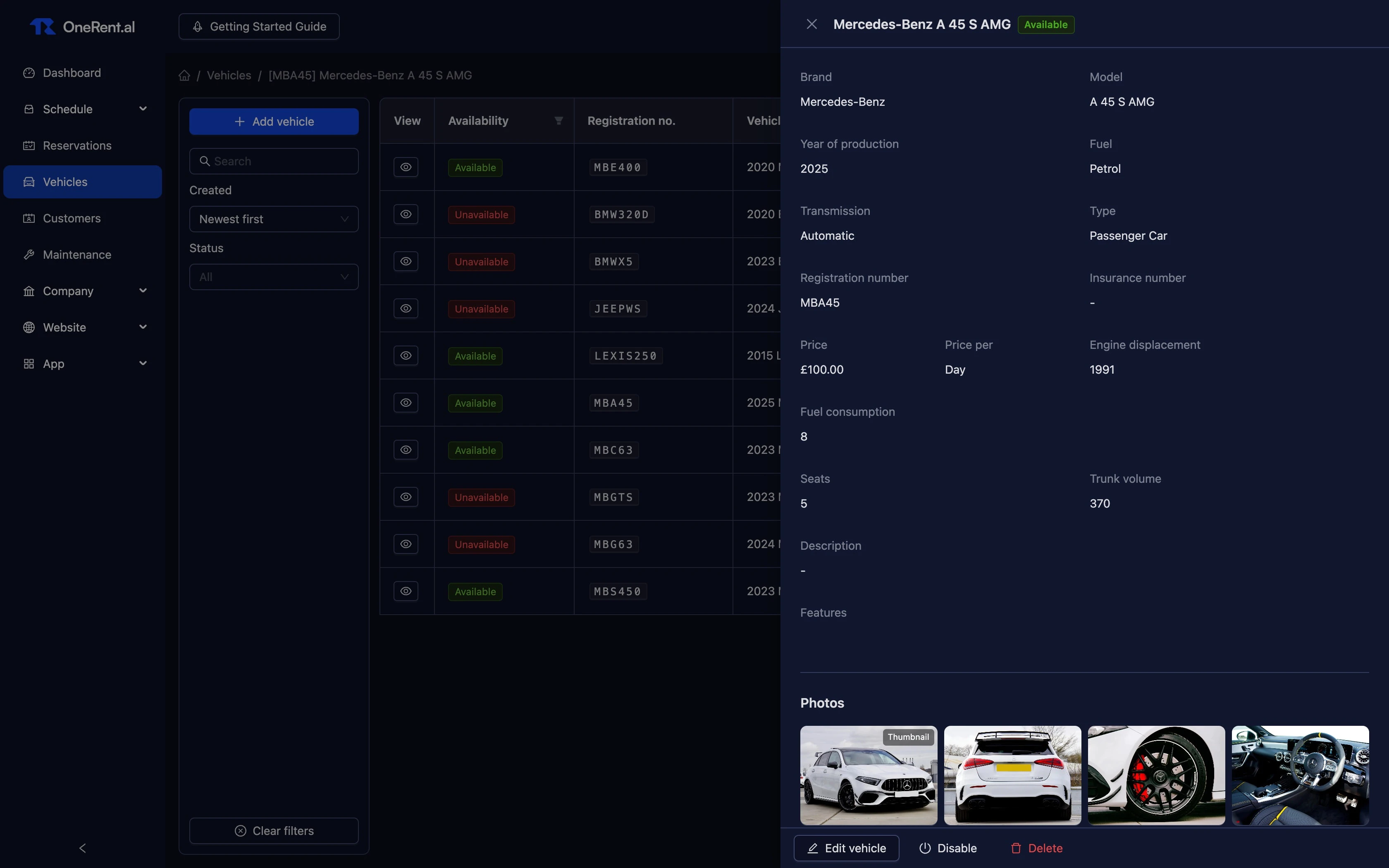 Screenshot - Streamlined Interface