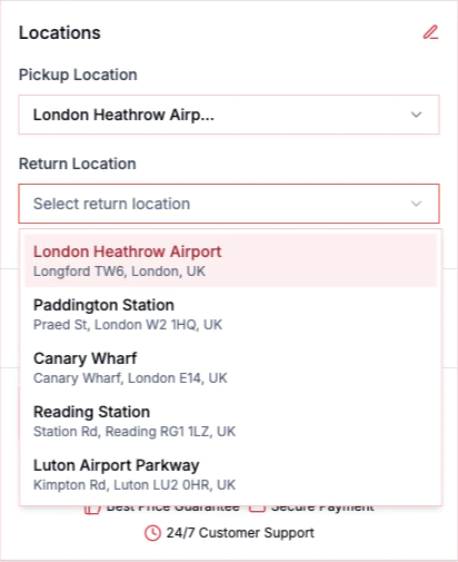 Screenshot – Handover Places