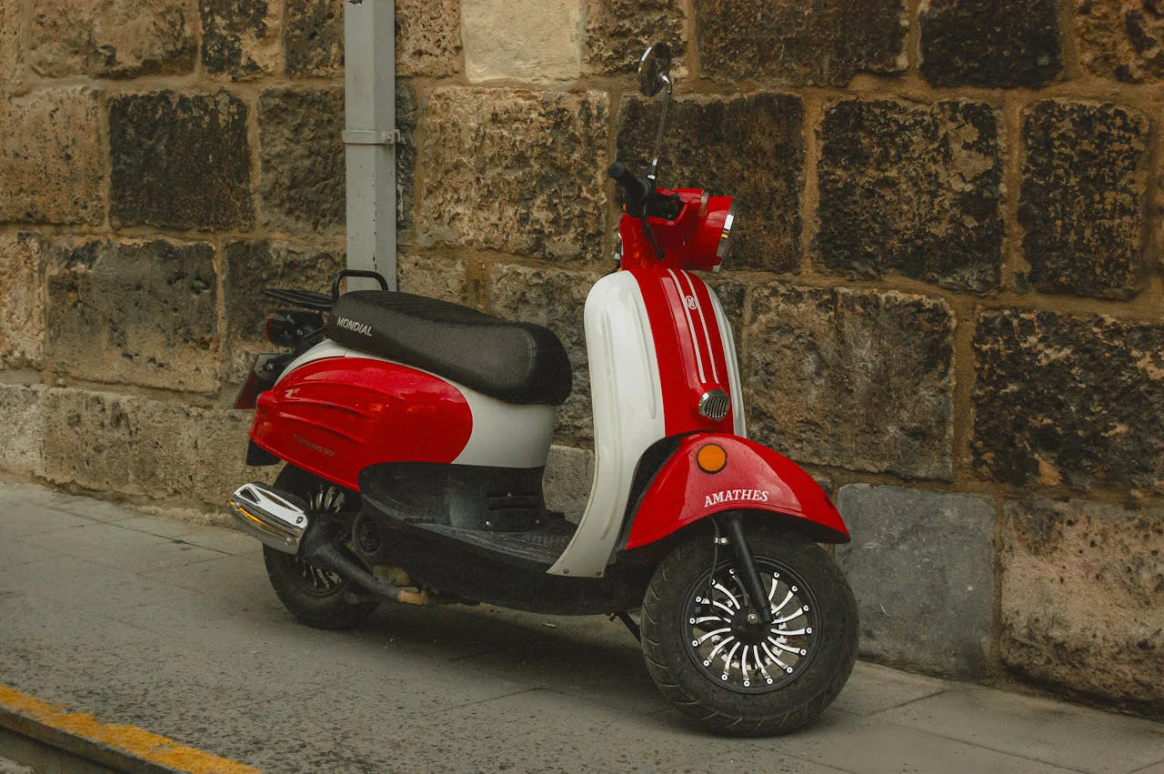 Illustration for Moped