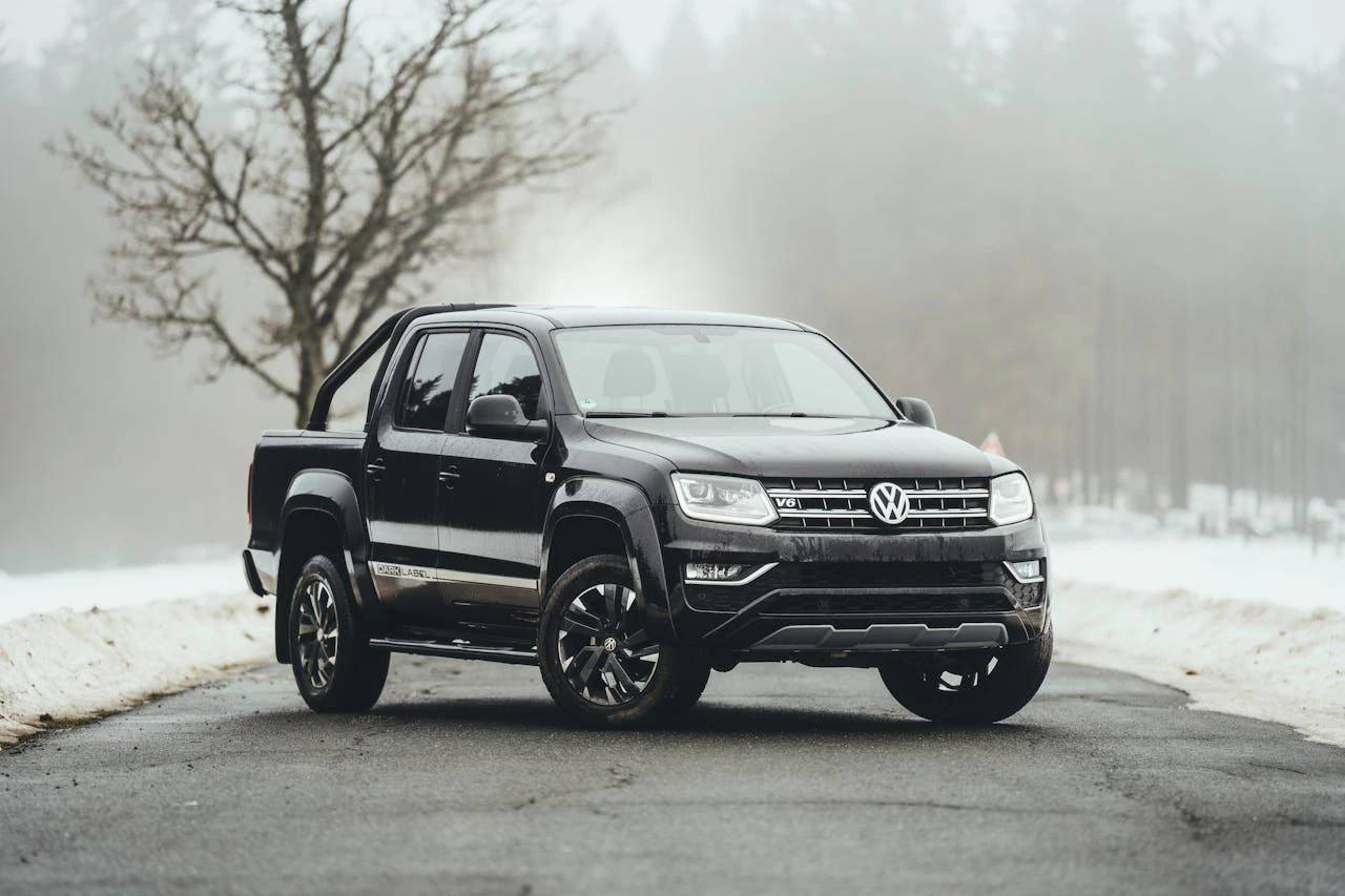 Illustration for Pickup truck